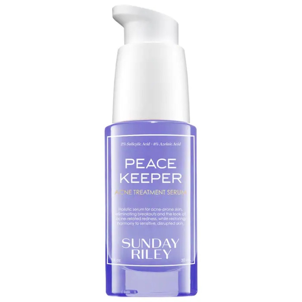 Sunday Riley 
Peacekeeper Azaleic and Salicylic Acid Acne Treatment Serum